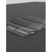  Kit sistem fixare fotovoltaic orientare est-vest 100kw